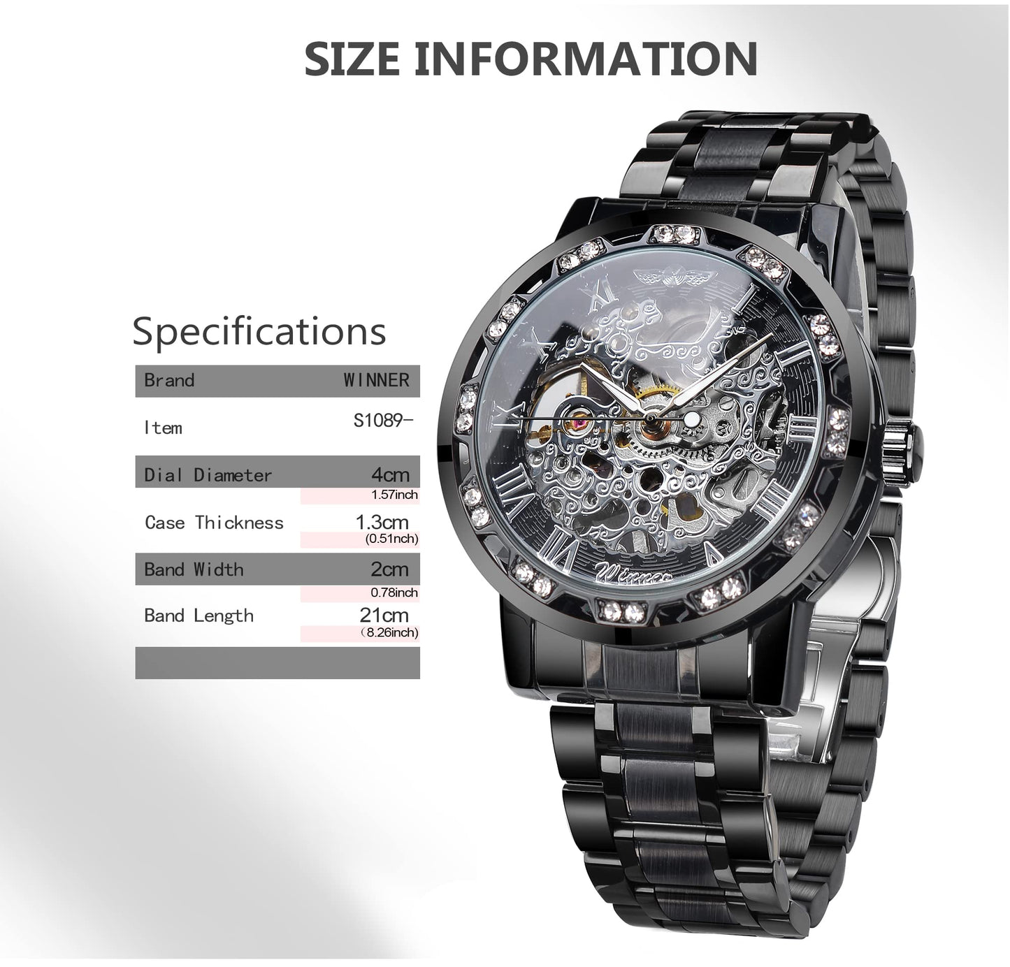 FORSINING Retro Steampunk Skeleton Automatic Diamond Royal Carving Men's Watches Elegant Mechanical Wrist Watch Neutral Clock