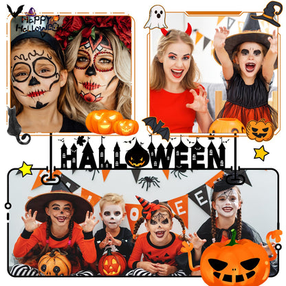 Drawdart Face Painting Kit for Kids - 20 Colors Water Based Non-Toxic Paint With Stencils & Brushes - Professional Body Makeup Kit for Parties, Birthdays, Halloween