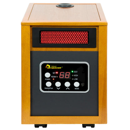 Dr. Infrared Heater Portable Space Heater with Humidifier, 1500-Watt