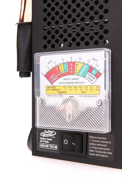 Battery Tender Battery Load Tester 12 Volt at 100 Amps / 6 Volt at 50 Amps Battery Tester - Test Battery Load for 12V or 6V Batteries - Battery Health Checker, Check Starter Motor Draw - 026-0020