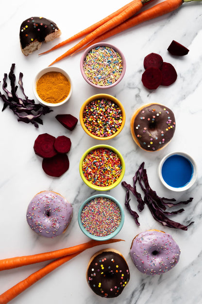 Pastel Rainbow Sprinkles – Dye-Free, Allergen-Free, Plant-Based Colors, 6 oz Jar – India Tree Nature’s Colors
