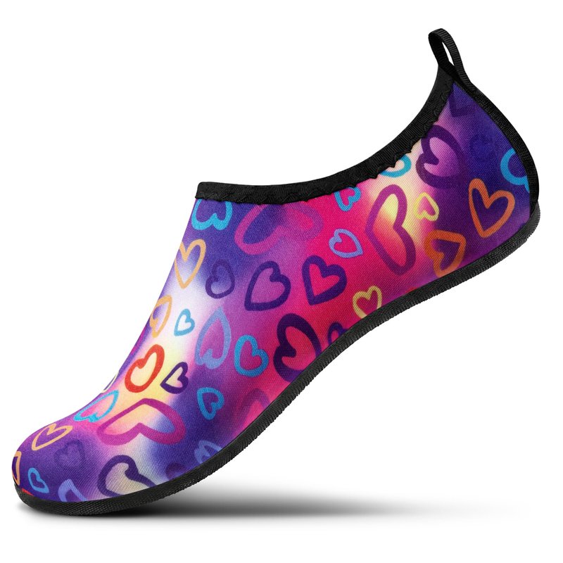 SEEKWAY Water Shoes Women Men Adult Quick-Dry Aqua Socks Barefoot Non Slip for Beach Swim River Pool Lake surf Black SK002(U)