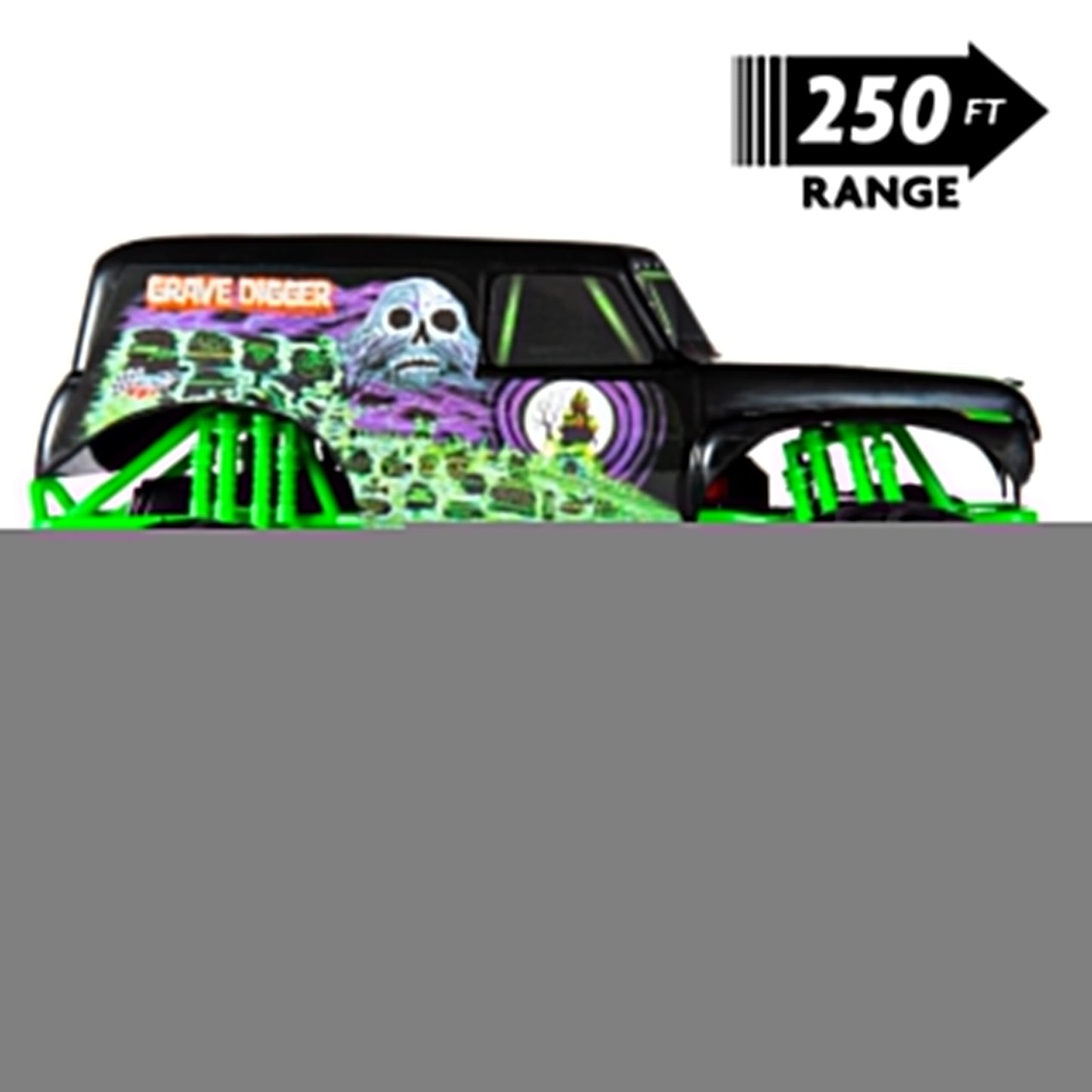 Monster Jam, Official Grave Digger Remote Control Monster Truck, 1:24 Scale, 2.4 GHz, Kids Toys for Boys and Girls Ages 4 and up