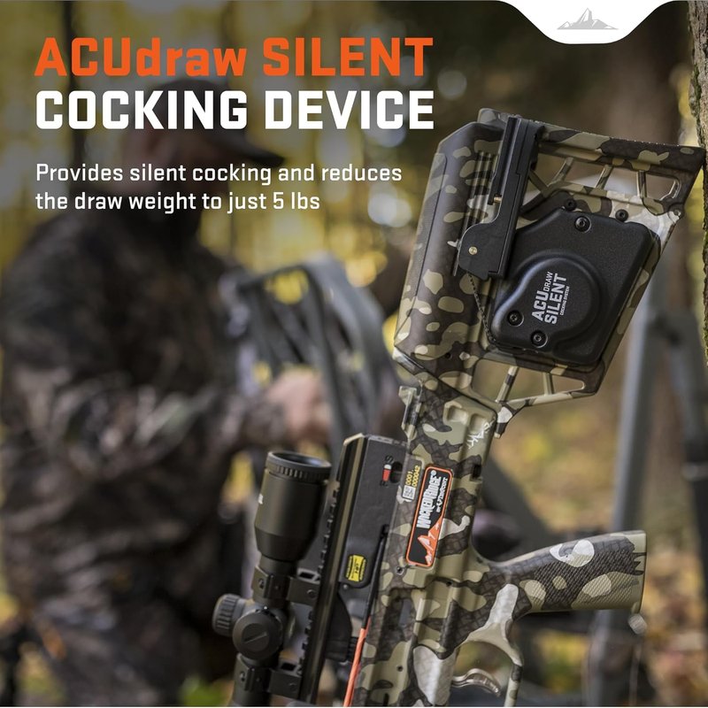 Wicked Ridge RDX 410 Ready-to-Hunt Crossbow Package - Nine Match 400 Arrows, Soft Case & Accessories
