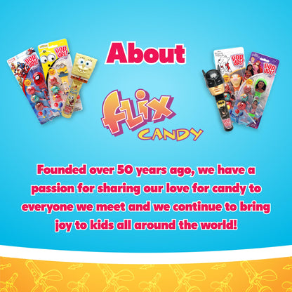 Pop Ups! Minnie & Mickey Mouse Lollipop Holder - 12 Lollipops with Cases - Individually Wrapped Candy Party Favors - Mickey Mouse Candy - Bulk Set of 12