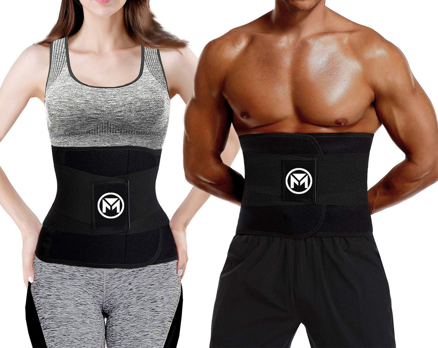 Moolida Waist Trainer for Women Waist Trimmer Workout Fitness Back Support (Hotpink,Small)