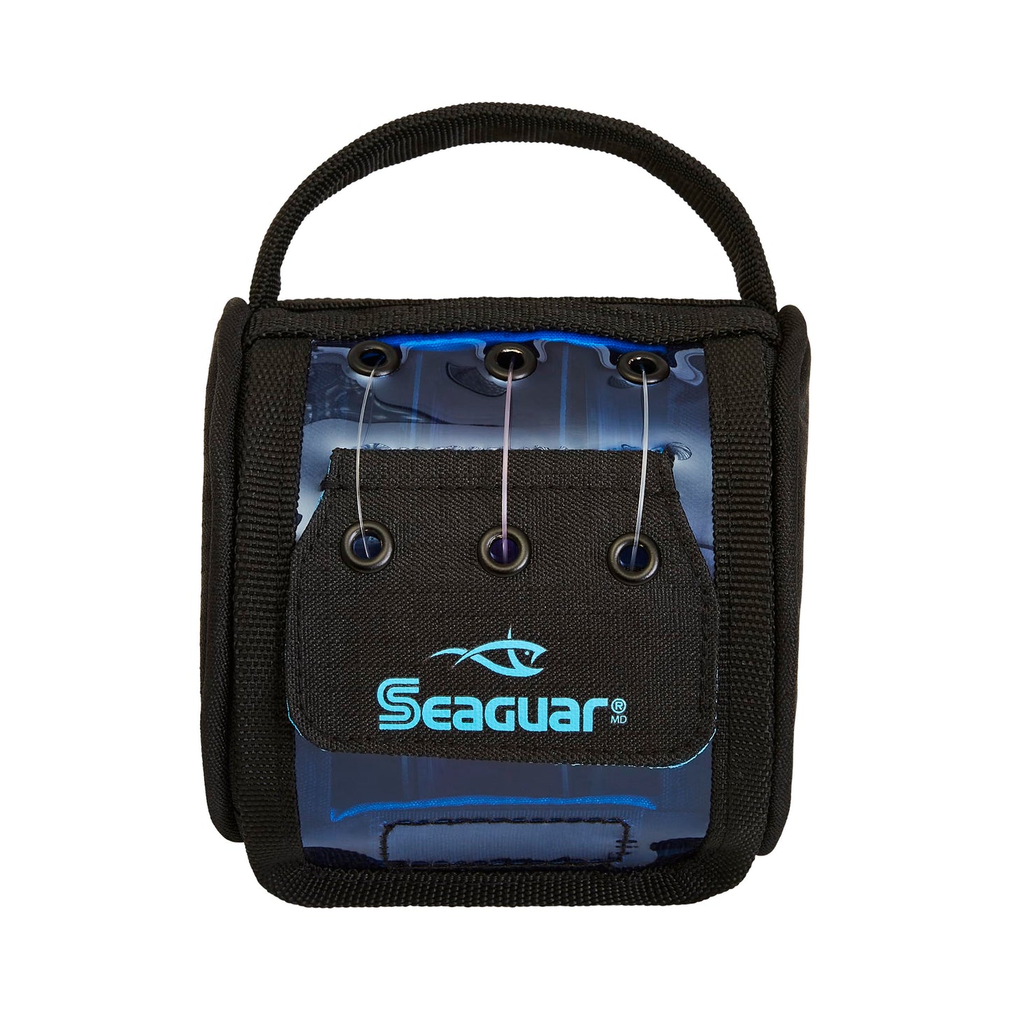Seaguar 3-Spool Fishing Line Leader Spool Dispenser Storage Bag, Model SGLDMD3