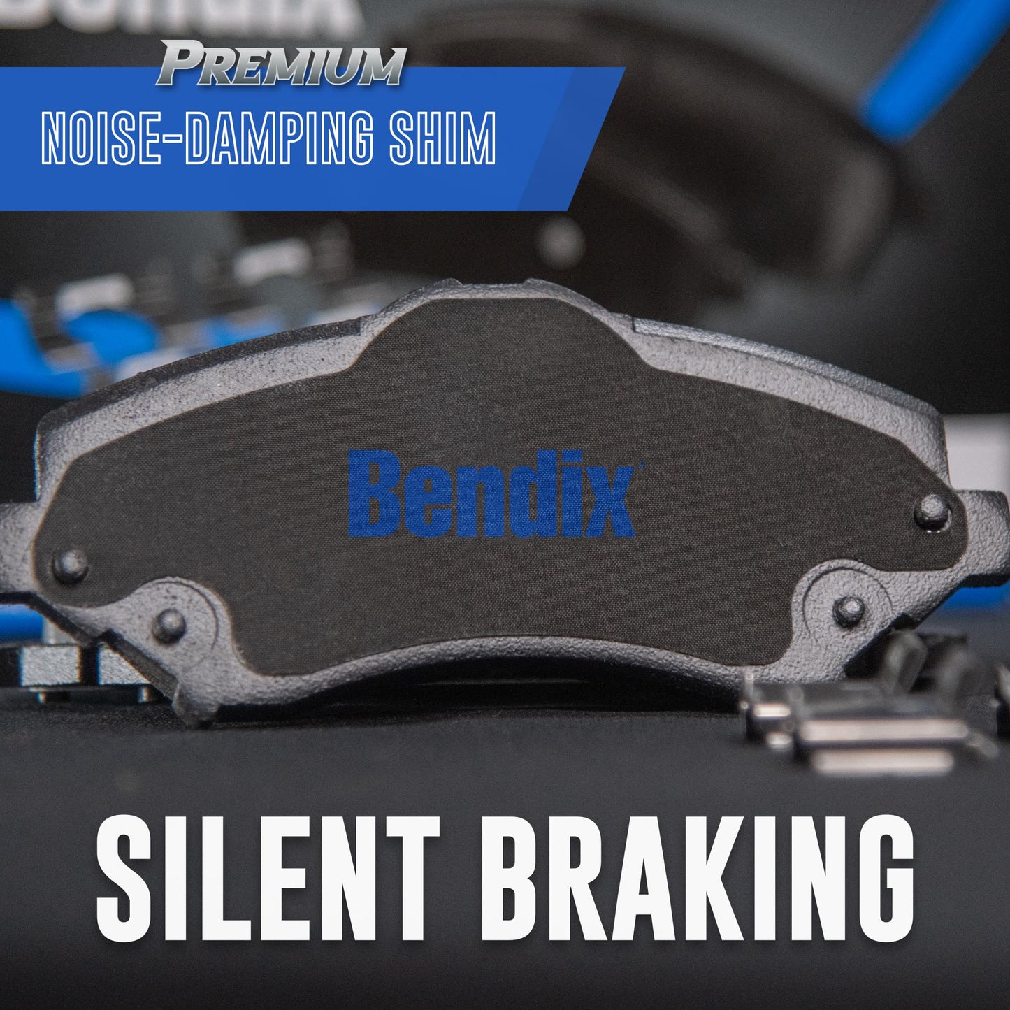 Bendix Premium SBC1363 Ceramic Front Brake Pads for Cadillac Escalade, ESV,EXT,XTS,Chevrolet Avalanche,Cheyenne,Express 1500,Silverado Classic,LD,Suburban,Tahoe,GMC Savana Sierra,Limited,Yukon,XL,