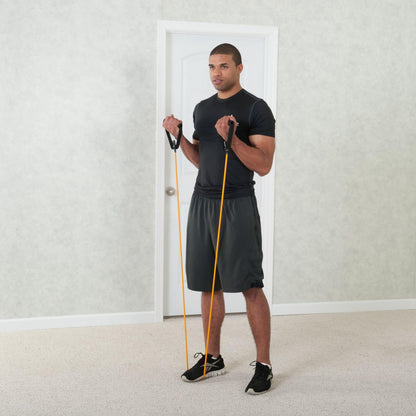 Black Mountain Products Single Resistance Band - Door Anchor and Starter Guide Included
