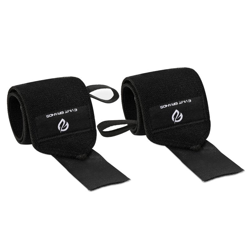 EVMT Premium Wrist Wraps for Weightlifting | Durable Lifting Straps for Enhanced Wrist Support | Perfect for Strength Training, Gym Workouts & General Athletics
