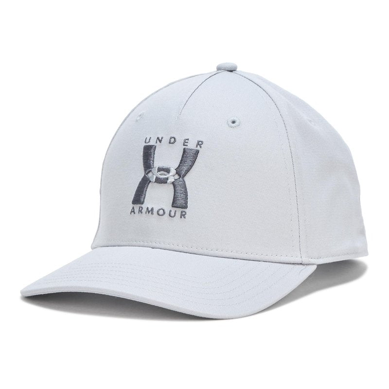 Under Armour Men's Branded Snapback, (012) Mod Gray / / Downpour Gray, One Size Fits Most