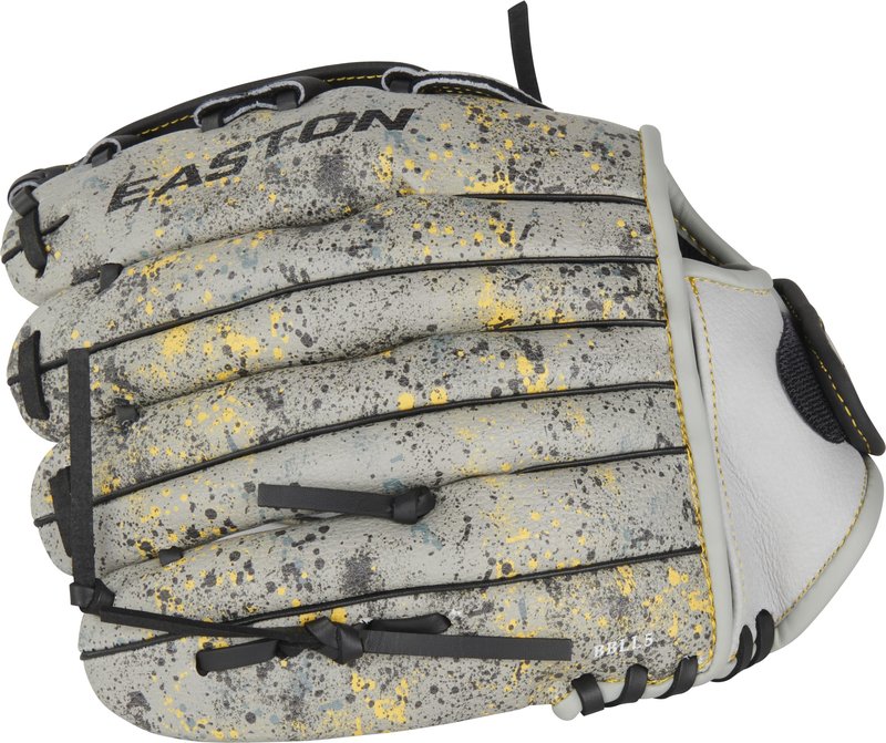 Easton | HAVOC Baseball Glove | Right Hand Throw | 11" - Pro H-Web | Grey/Black/Yellow
