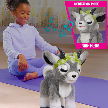 Just Play furReal Daisy the Yoga Goat Interactive Toy, Kids Toys for Ages 4 Up