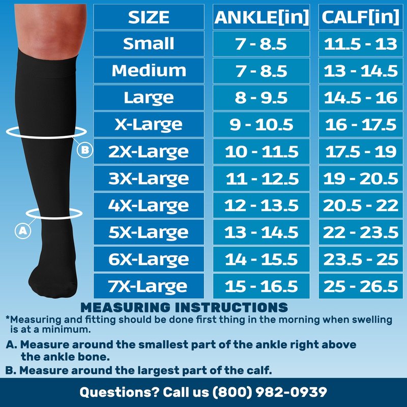(3 Pairs) Plus Size Compression Socks for Women and Men 15-20mmHg - Wide Calf Compression Support Socks for Nurse, Travel, Flight, Airplain, Work, Running, Sports, Workout - Black, 6X-Large