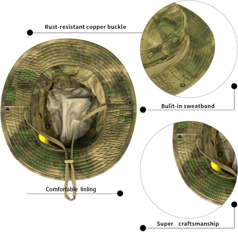 Bucket Sun Hat for Men & Women - UPF 50+ UV Protection | Foldable Boonie Hat for Hiking, Beach & Safari