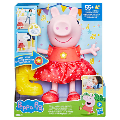 Peppa Pig Peppa’s Muddy Puddles Party Doll, Yellow
