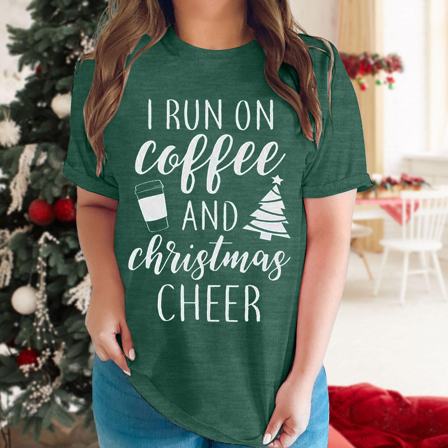 Christmas Shirts for Women Teacher Christmas Shirt Womens Christmas Tops Xmas Tee Tops