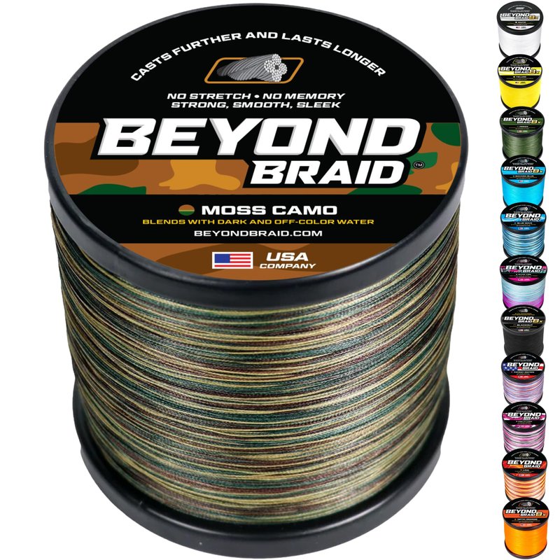 Beyond Braid Moss Camo 2000 Yards 20lb