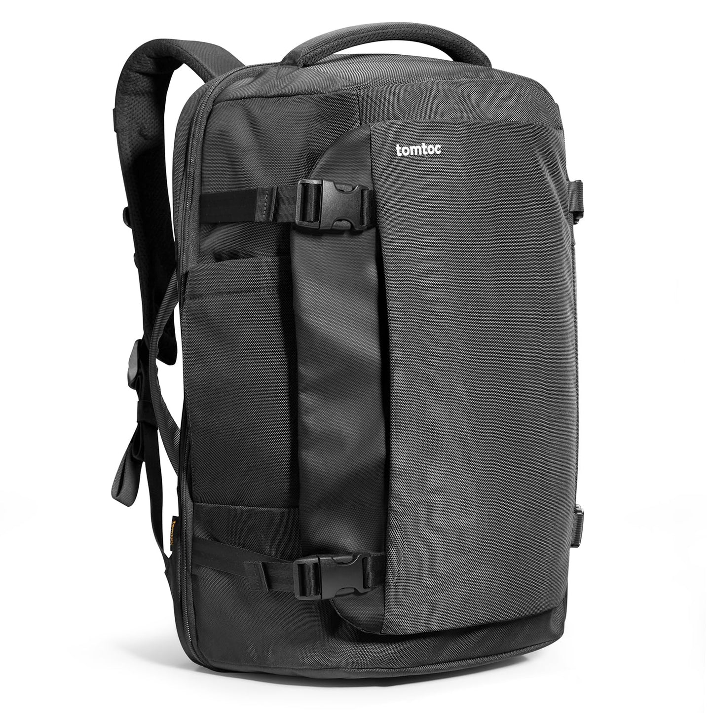 tomtoc Travel Backpack 40L, TSA Friendly Flight Approved Carry-on Luggage Hand Water-resistant Lightweight Business Rucksack, Durable Large Weekender Bag Daypack Fits 17.3 Inch Laptop, PFAS Free