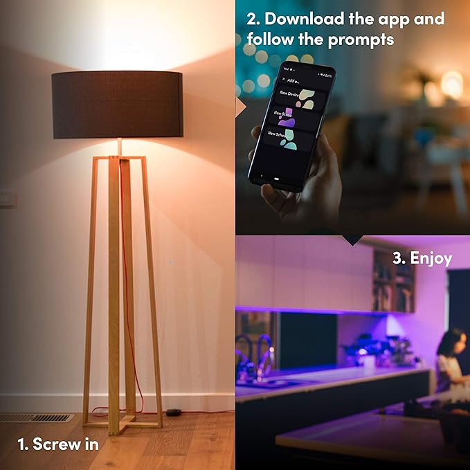 LIFX Color 1100 Lumen BR30 E26 Bulb,White, 1-Pack