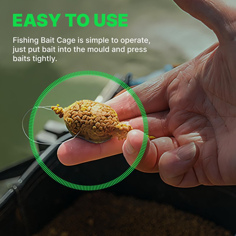 10pcs New Spring Fishing Feeder 25g/0.88oz Carp Сrucian Bream Fishing Tackle