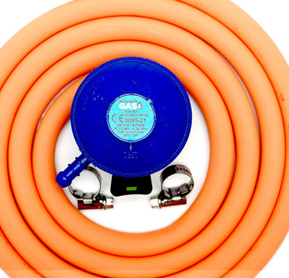 Huddersfield Gas Branded Replacement 21mm Butane 2m Hose Kit Fits Calor Gas & Flogas 21mm cylinders