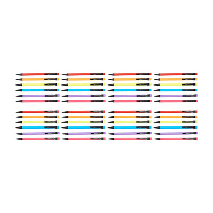 Amazon Basics Mechanical Pencils 0.7mm For Writing, Drawing, Bulk Office and School Supplies, Multicolor, 48-Pack