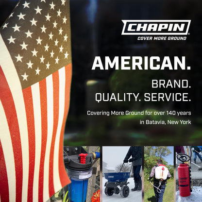 Chapin 4672 18-inch with 8 Pattern Rotatable Nozzle and Adjustable 180-degree Spray Head Watering Wand