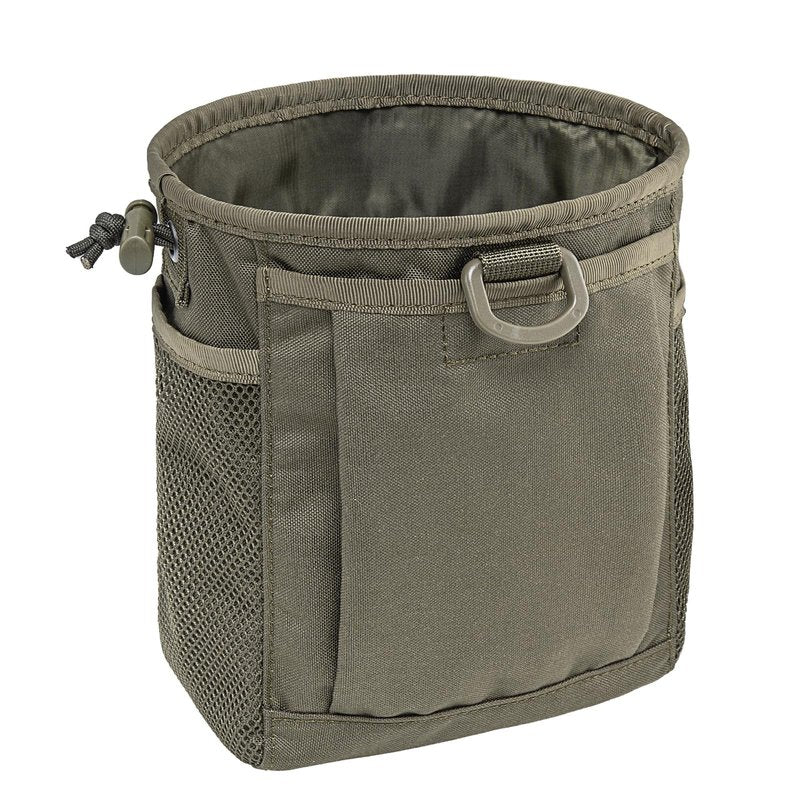 TSPRO MOLLE Tactical Dump Pouch with Adjustable Drawstring Closure for Magazines, Ammo, Tactical Vests & Duty Belts (Green)