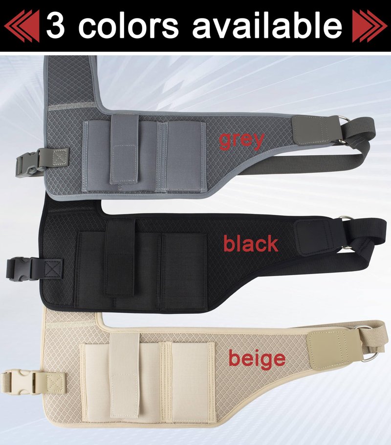 Universal Shoulder Holster for Men,Chest Holster for Pistols Fit 1911, Glock 17/19/23 and Most Kinds of Pistols- for Right Hand use
