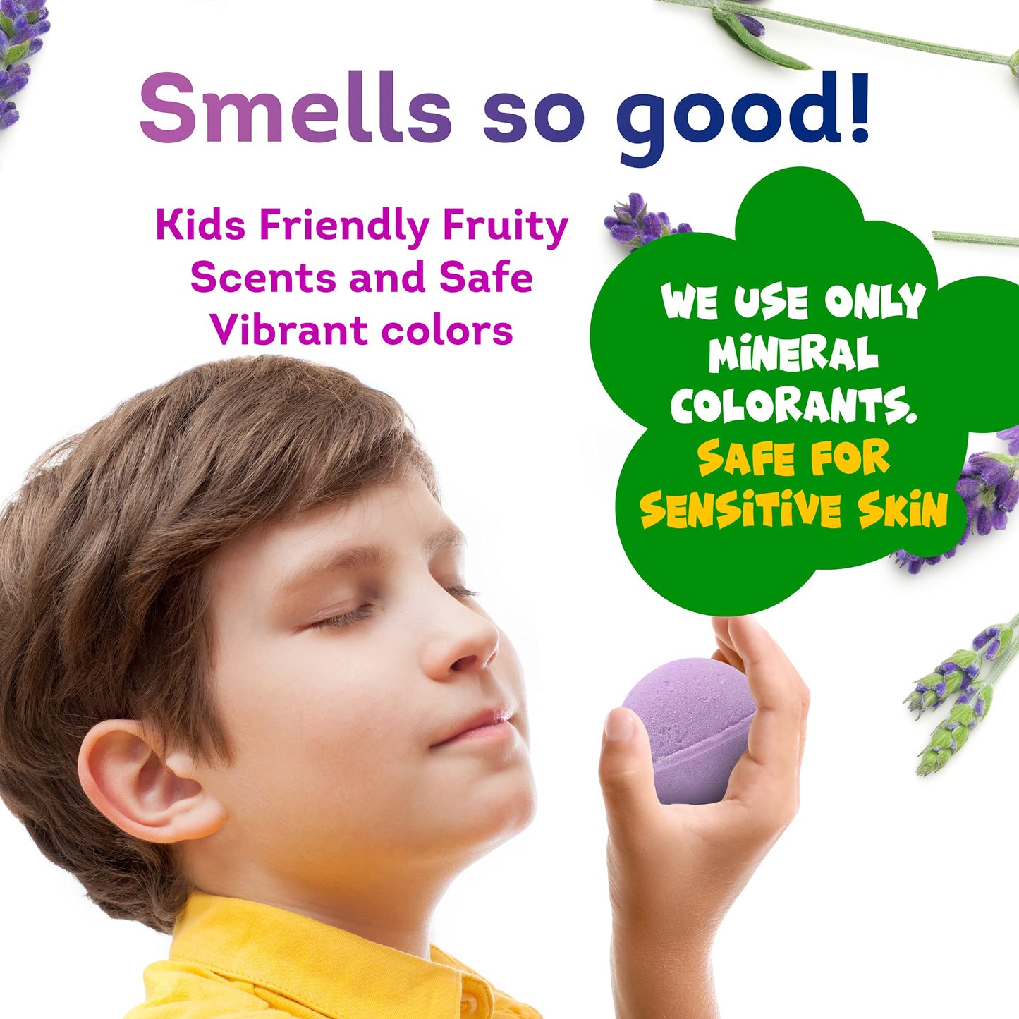 Bath Bombs for Kids Set with Toys Surprise Inside Cute Funny Animals - Organic & Natural Bath Bombs for Boys and Girls - Kid Safe Bubble - Handmade in USA