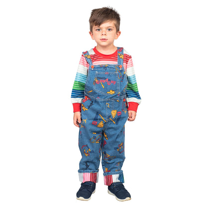 Costume Agent Chucky Good Guys Doll Child Halloween Cosplay (10/12)