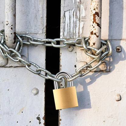 4 Pcs Small Keyed Padlocks with Keys, Pad Locks,Solid Brass Padlock with Key, Lockers Locks with Same Keys for Toolbox, Sheds, Storage Unit, Gym, Fence, Lockers Padlocks