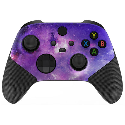 eXtremeRate ASR Version Redesigned Shell for Xbox Core Wireless Controller - Performance Rubberized Grip, Anti Sticks Rubbing Rings - Custom Faceplate for Xbox Series X & S Controller - Nebula Galaxy