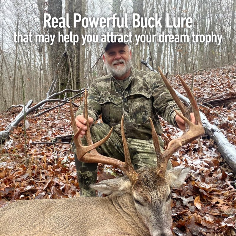 Doe Estrus Hunting Spray - Certified Peak Doe Urine | Whitetail Deer Attractant for Effective Hunting