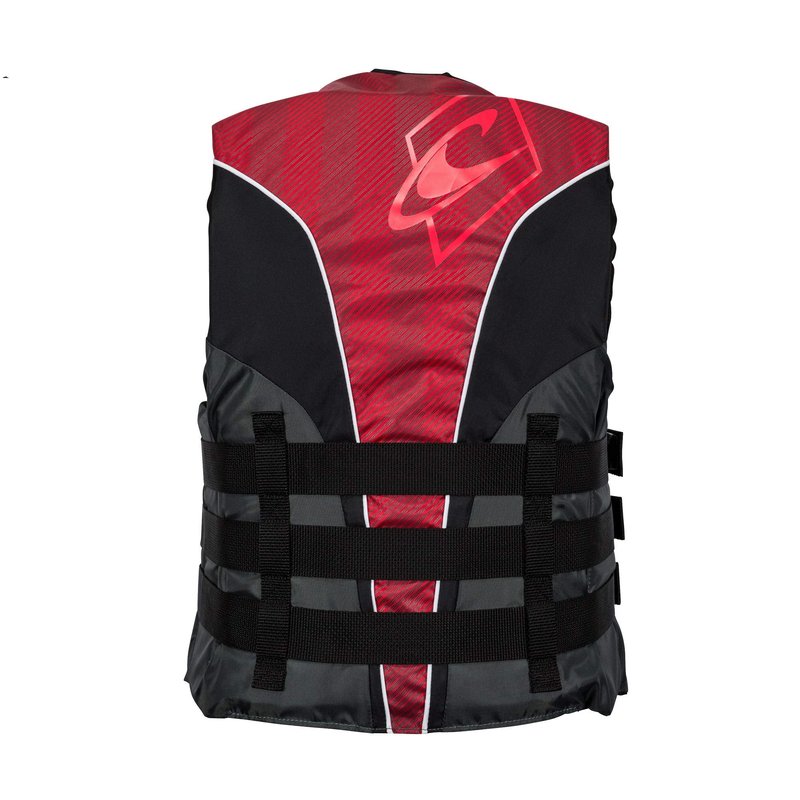 O'Neill Men's Superlite USCG Life Vest,Black/Graphite/Red:White,S