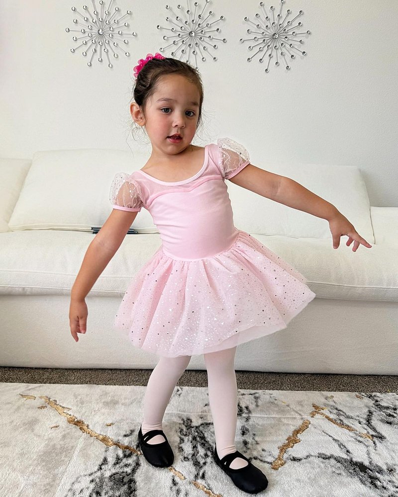 Stelle Girls Ballet Dance Students School Footed Tight (Toddler/Little Kid/Big Kid)(BP,4-6Years)