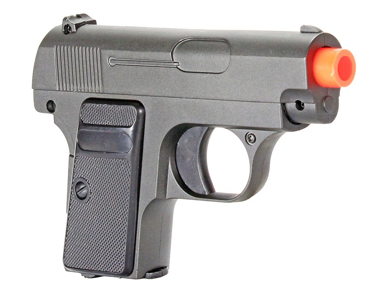BBTac G1 Airsoft Spring Pistol Full Metal Slide and Body Ultra Subcompact 6" Pocket Pistol 215 FPS Spring Airsoft Gun by BBTac®
