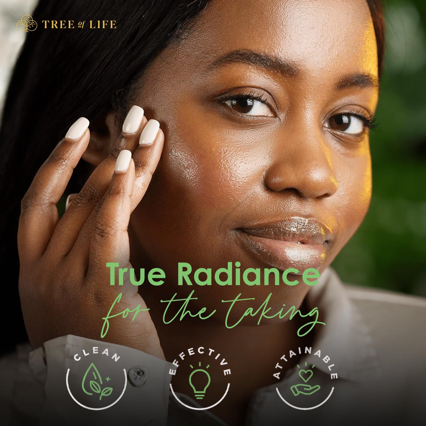 Tree of Life Beauty Facial Skin Care Set, Brightening, Firming, Hydrating, Dry Face, Dermatologist Tested - Trio Power Kit, Vitamin C, Retinol and Hyaluronic Acid, 3 count of 1 Fl Oz