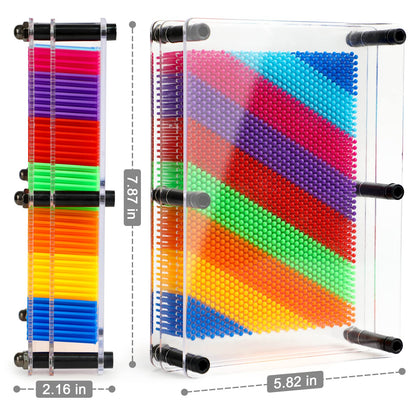 3D Pin Art Sensory Toys for Kids 5-7, Pin Art Board Impression Sensory Toys for Kids with Autism, Autism Gifts for Autistic Children Age 3, 4, 5, 6, 7, 8, 9, 10+ Years Old Boys Girls