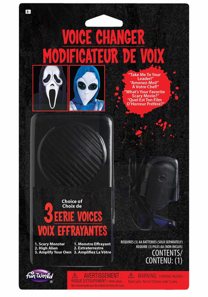 Three-Setting Voice Changer