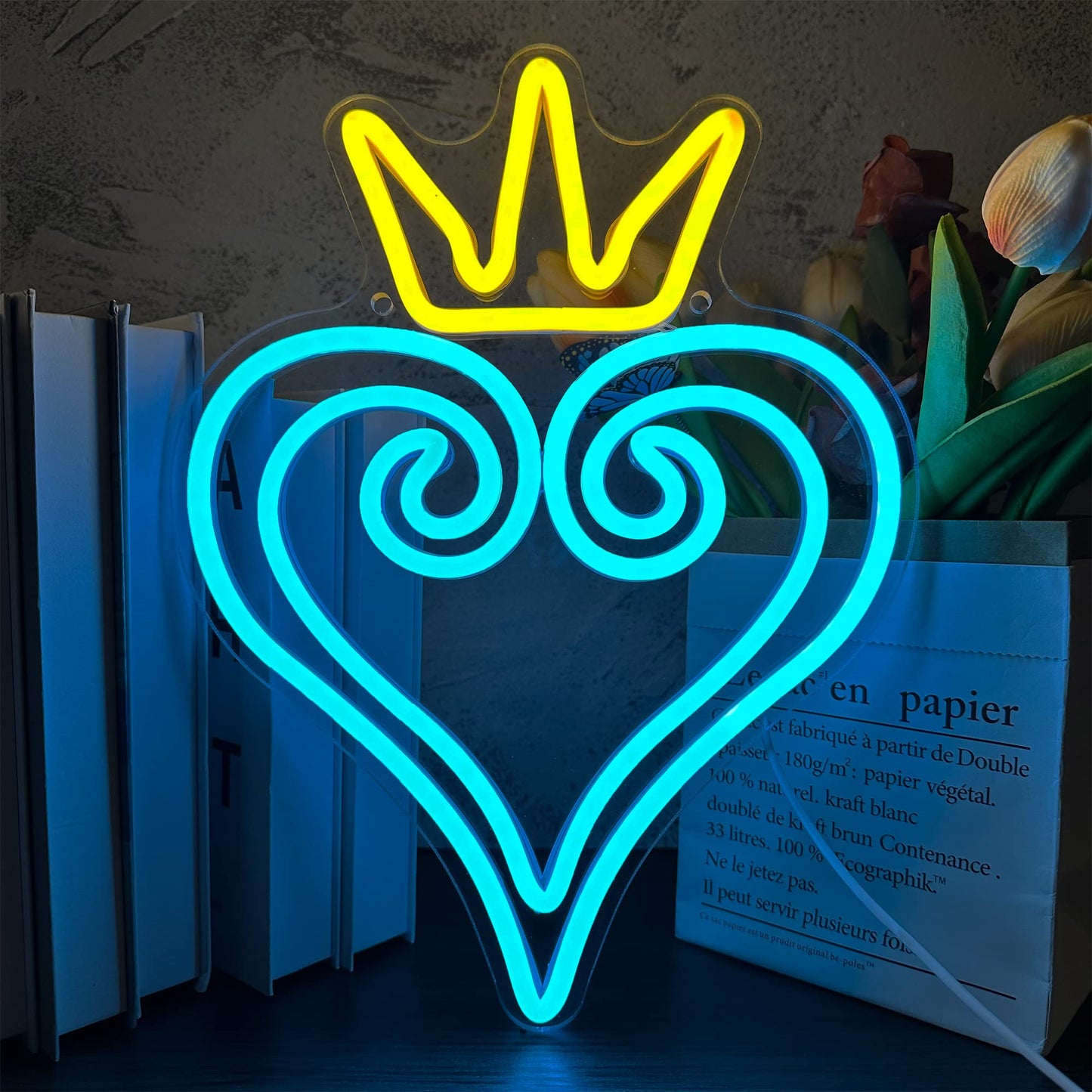 manimo Ocean World Porthole Neon Lights, LED Under Sea Porthole Neon Signs for Wall Decor,USB Night Light for Game Room Bedroom Birthday Wedding Party Gifts(13.3 * 13.3in)