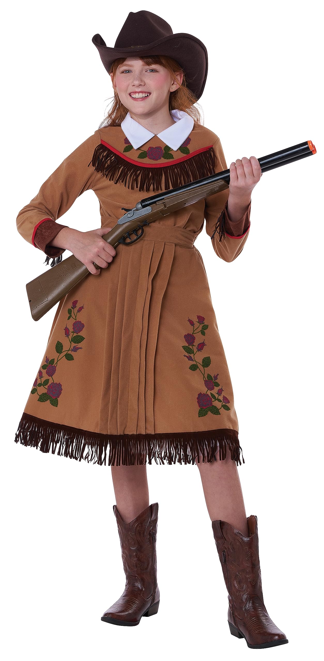 California Costumes Girl's Annie Oakley Costume Medium
