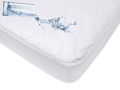 American Baby Company Waterproof Fitted Crib Mattress Protector 52" x 28" - Quilted, Noiseless, Soft & Breathable Crib & Toddler Mattress Pad Cover