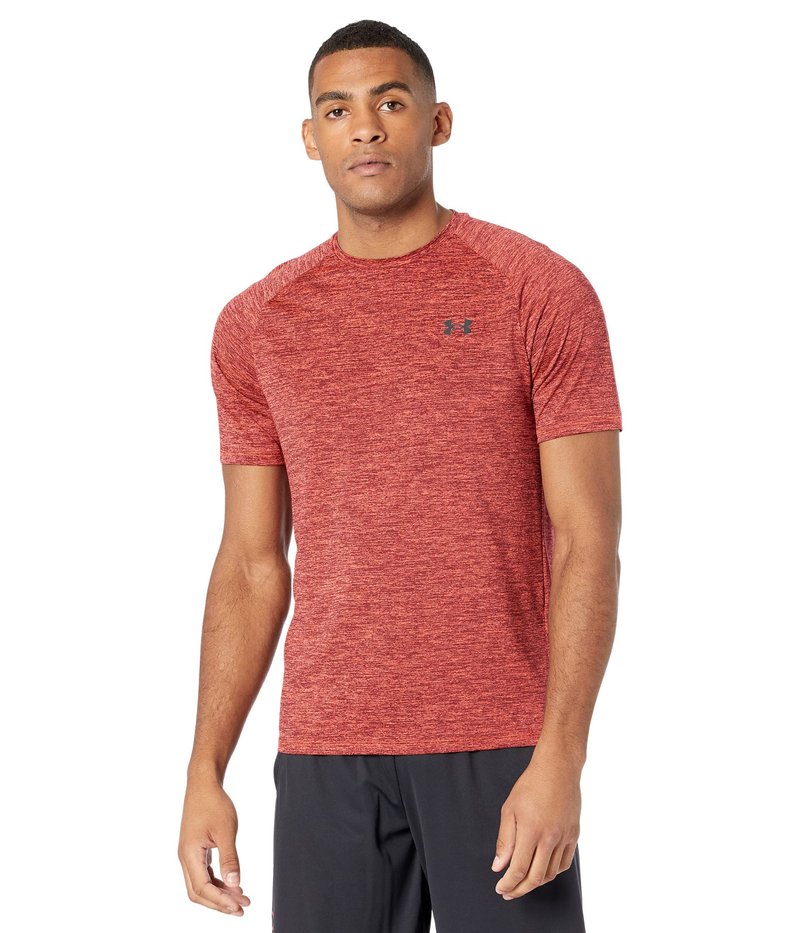 Under Armour Men's Tech 2.0 Short-Sleeve T-Shirt, (810) Bolt Red/Chestnut Red/Black, 3X-Large
