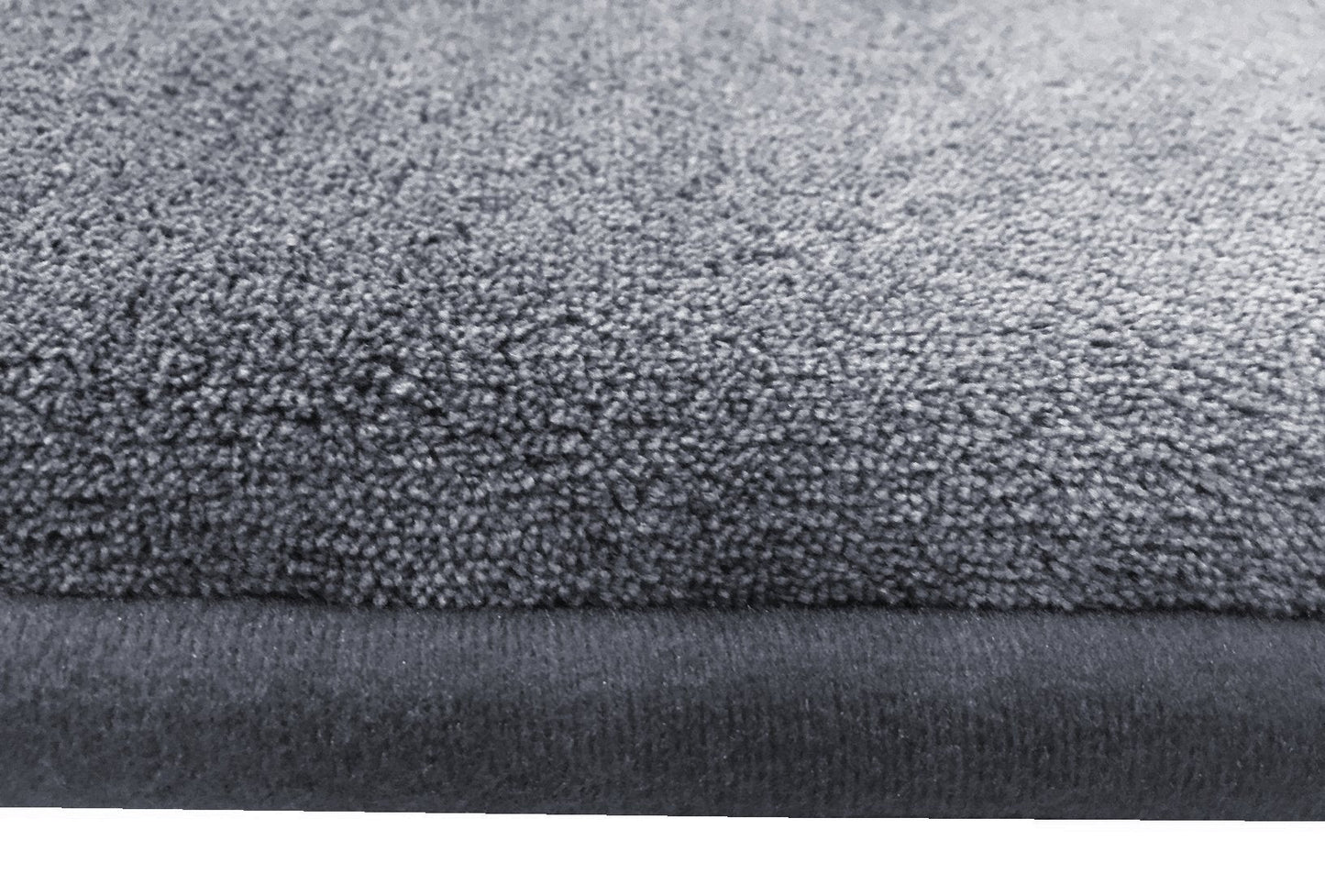 Dogbed4less Luxury Extra Large Gel-Infused Memory Foam Dog Bed Mat Pillow Topper, Fit XL 48"X30" Crate, Waterproof Non Slip Bottom, Grey