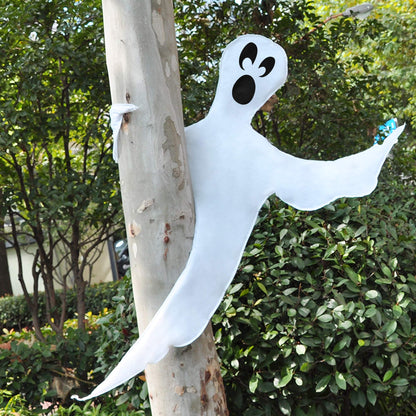 JOYIN Halloween Tree Wrap Ghost Decoration Outdoor, Cute Ghost Design Decorations for Halloween Lawn, Tree, Party Supplies