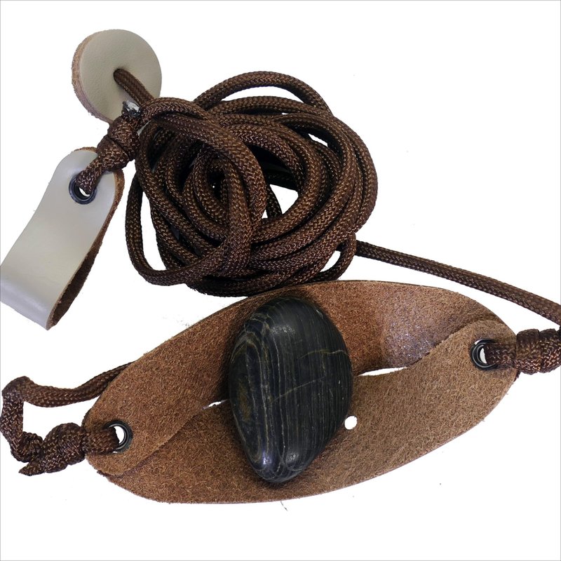 Old-Fashioned Slingshot Rock Sling Tennis Ball Thrower Shepherds Sing (1pack)
