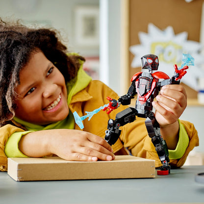 LEGO 76225 Marvel Miles Morales Figure Set, Fully Articulated Spider-Man Action Toy, Super Hero Movie Collectible, Birthday Gift Idea for Kids