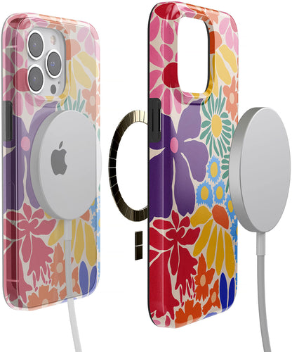 Casely iPhone 13 Pro Case | Fit Check | Neutral Checkerboard | Compatible with MagSafe | Classic Ultra Slim Design